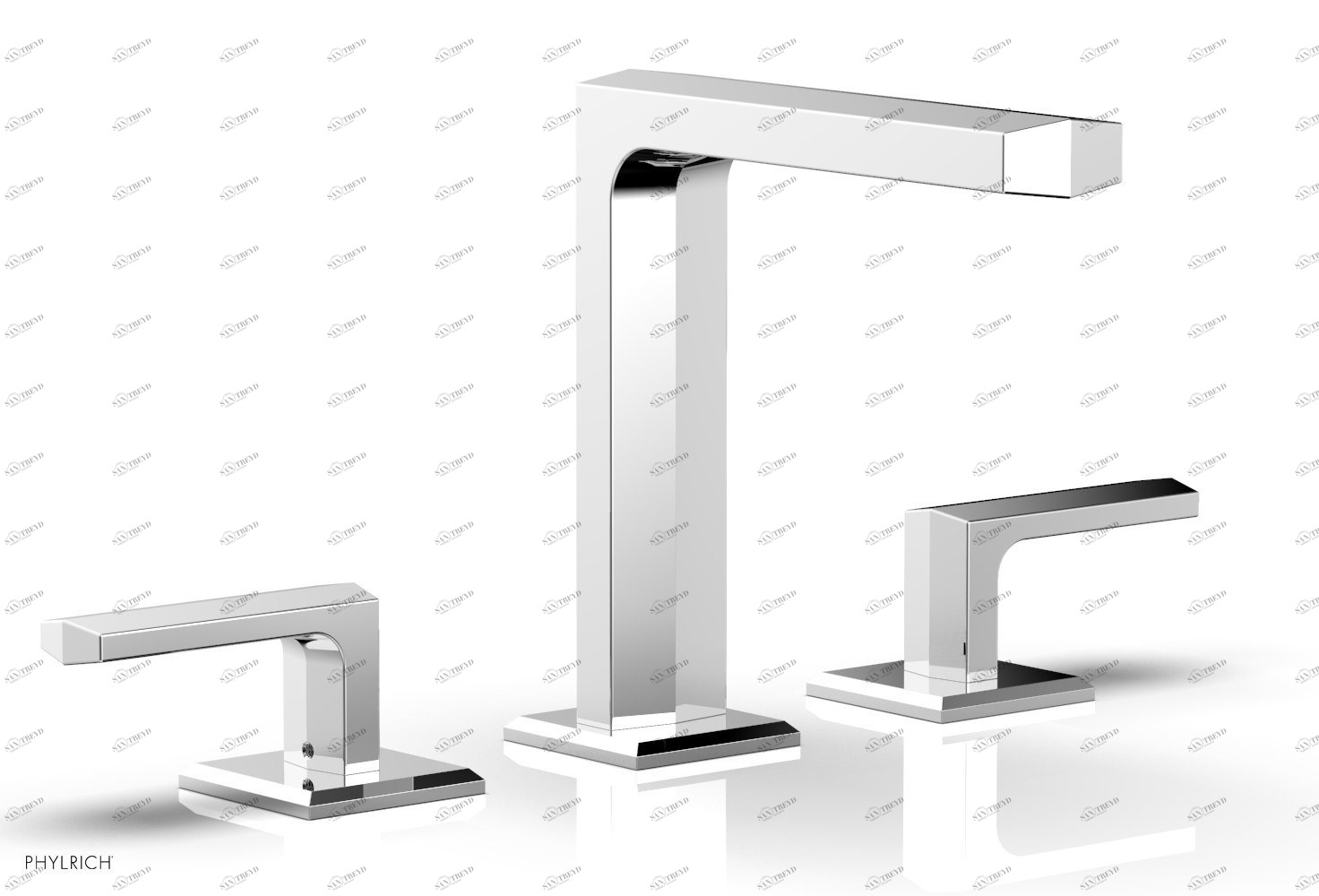 Комплект и ручки DIAMA Phylrich  184-02-026 Хромированный 