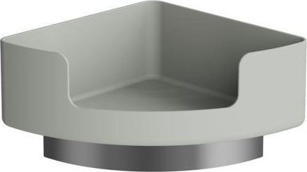 802.03B220 Угловая полка с настенным кронштейном HEWI Edition matt | Polyamid  - Вид №1