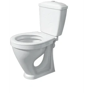 Унитаз-компакт Оскольская керамика Сирень детский цвет белый