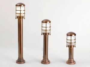 Латунный светодиодный световой столб