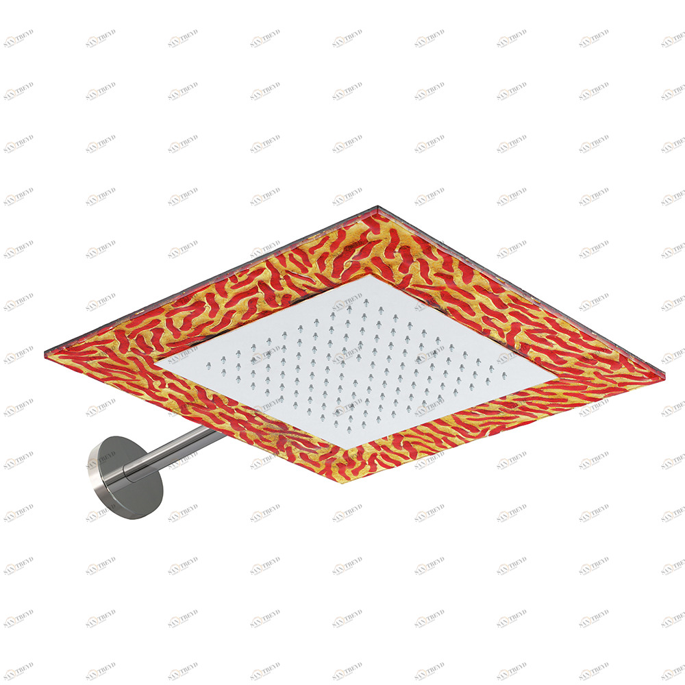 Graffio Встроенный квадрат 400 × 400 мм с круглым плечом 400 мм. LA802 