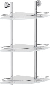 VIZ 073 Полка угловая 3-х ярусная 28 cm FBS Vizovice