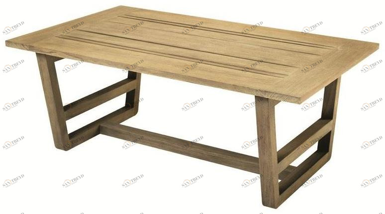 Ethimo Прямоугольный столик для сада из тика Costes Cotr0100