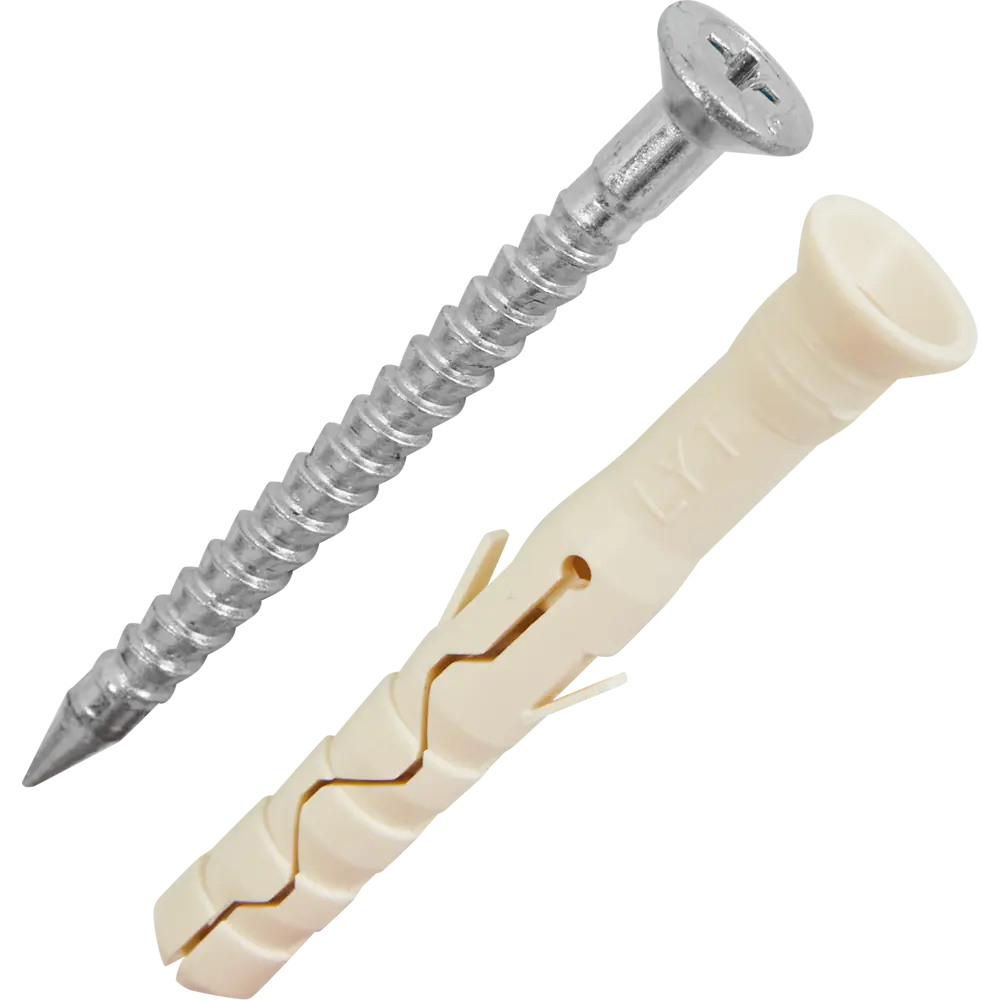 Дюбель-гвоздь SORMAT 8×60 мм с потайной манжетой для бетона и кирпича 84257532 STLM-1580182 - Вид №1