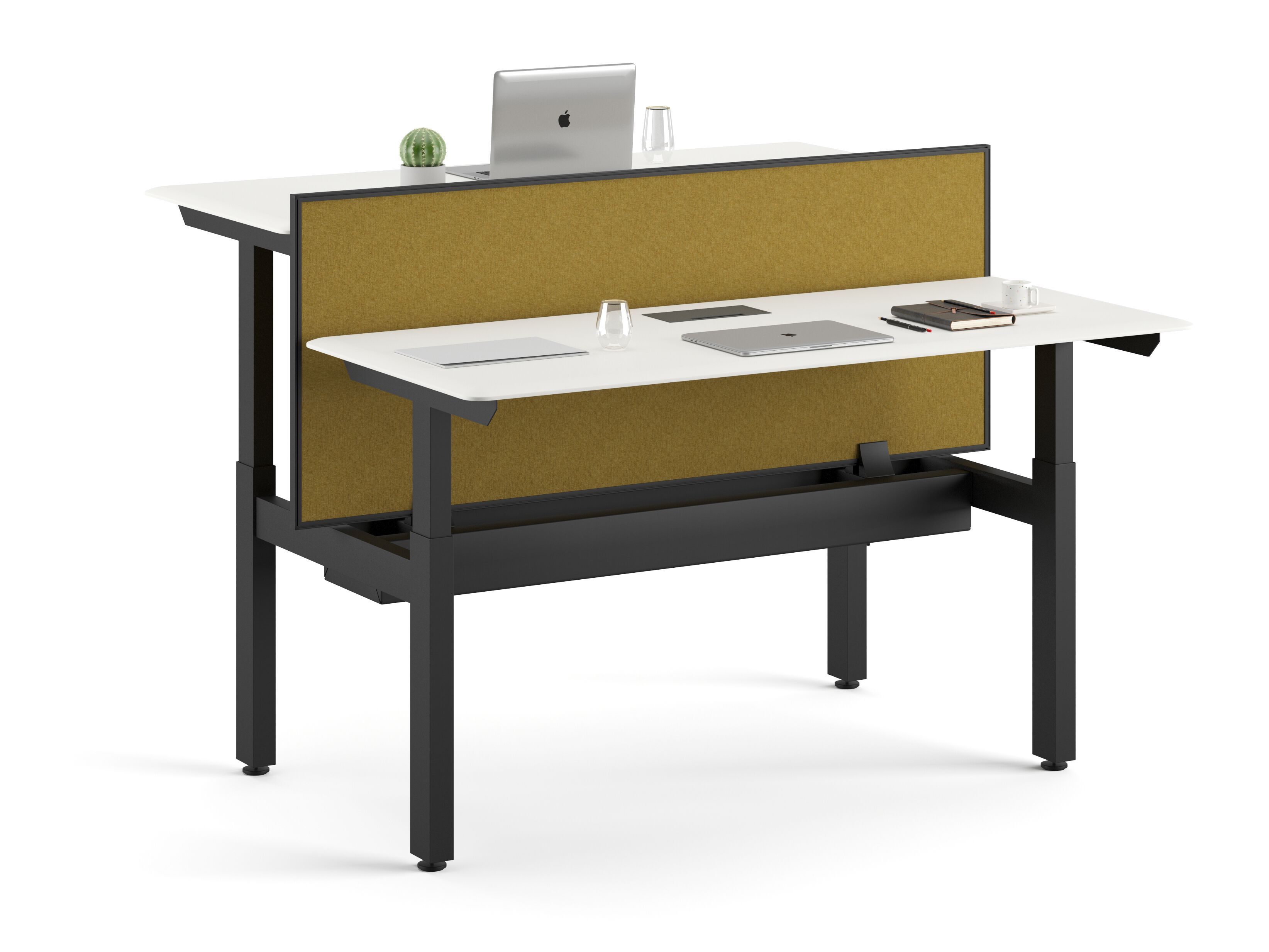 Несколько столов со звукопоглощающими перегородками Ersa THOR ARCH-00081782