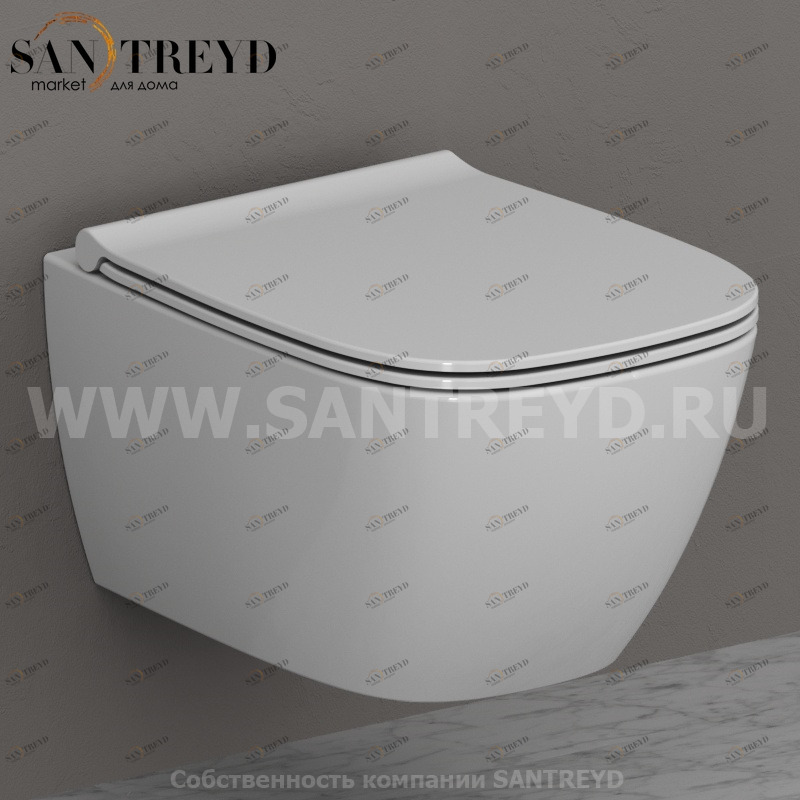 GNS03BI Подвесной унитаз настенный Белый Ceramica Globo GENESIS Италия