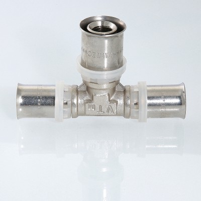 VTm.231.N.262026 Пресс-фитинг – тройник Valtec 26 х 20 х 26 мм  - Вид №4