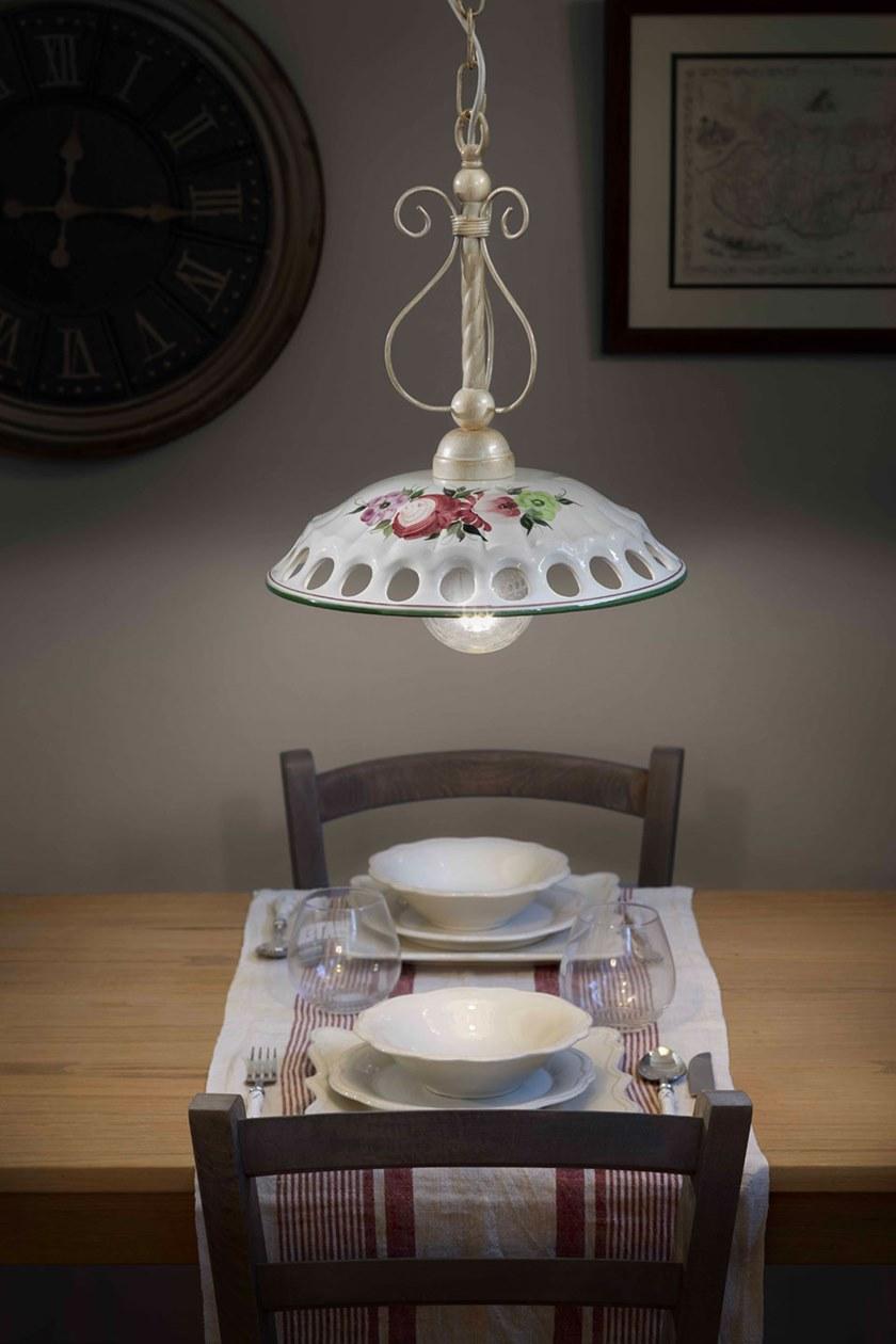 FERROLUCE Подвесной светильник из керамики Napoli C362 - Вид №1