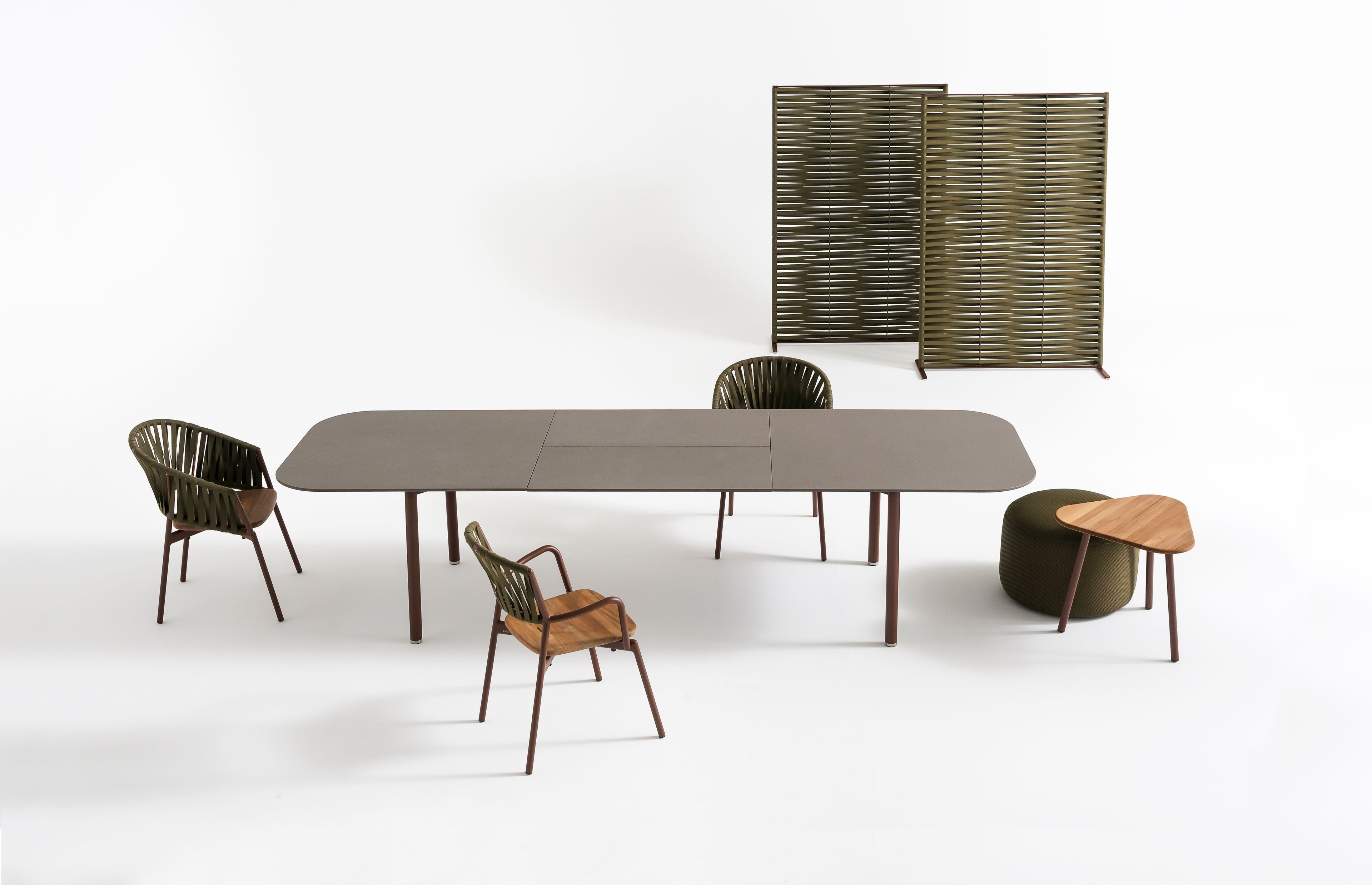 Выдвижной прямоугольный садовый стол Lapitec® RODA Piper ARCH-00075026 - Вид №2