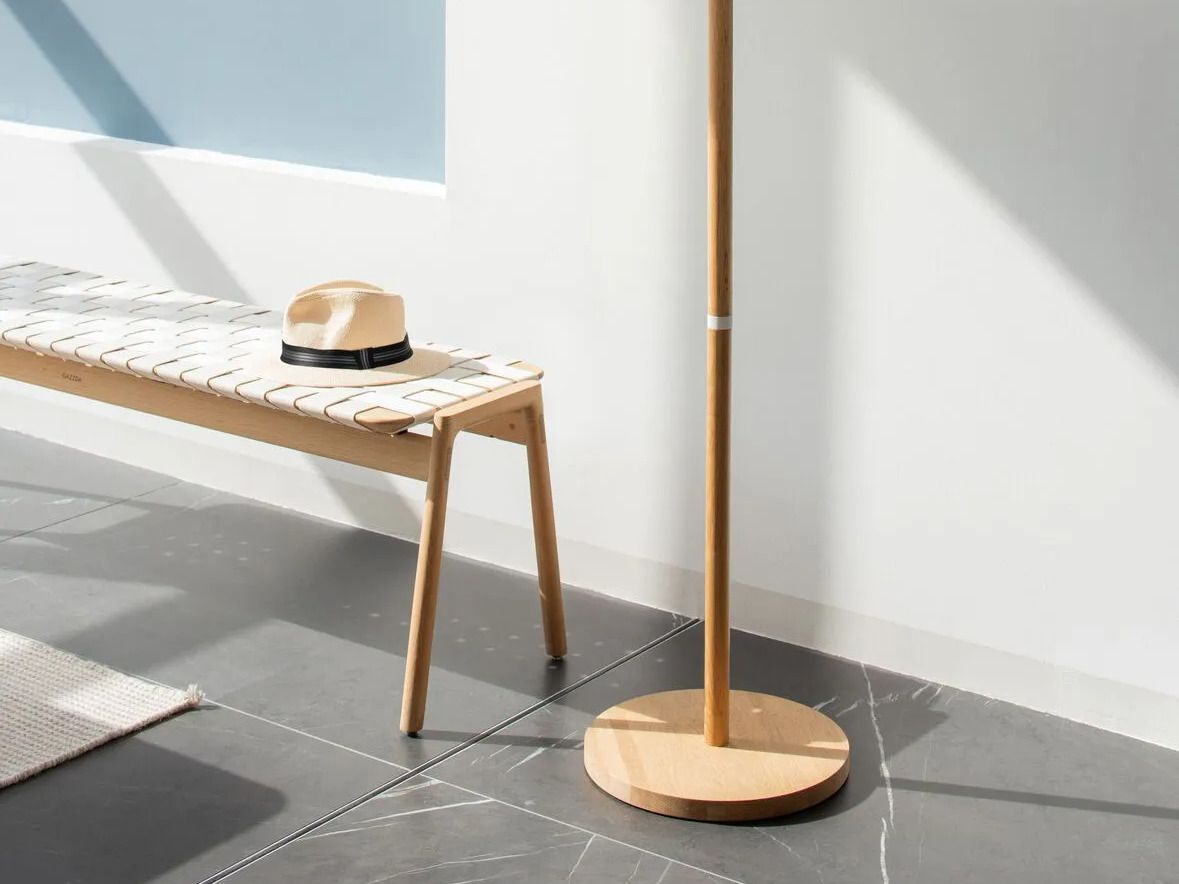 Скамейка из дуба и ткани Gazzda KLUPA ARCH-00107509 - Вид №7