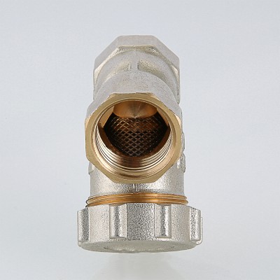 VT.193.N.04 Фильтр механической очистки косой c заглушкой Valtec 1/2"  - Вид №10