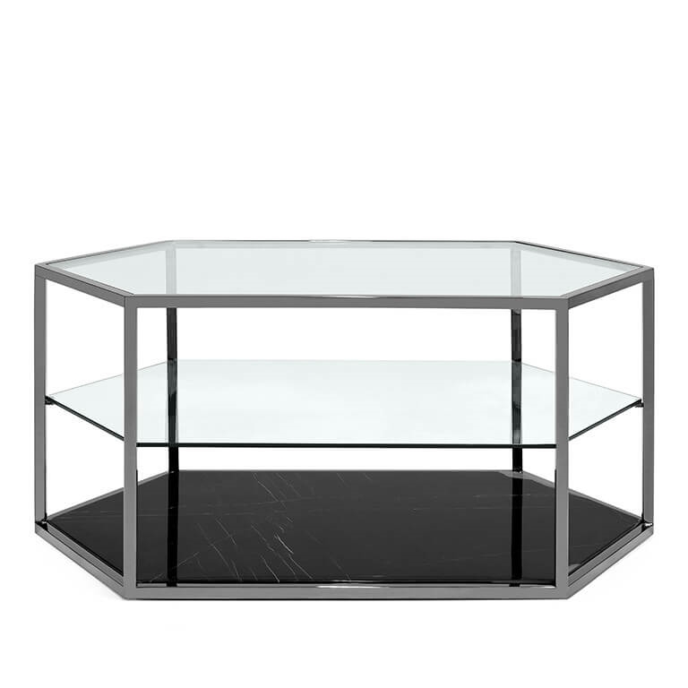 450165-90 ABHIKA МАЛЫЙ СТОЛ DELUXE H50 110X70 BLACK 
