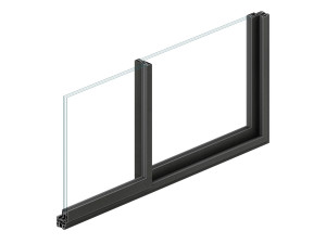 Алюминиевое раздвижное окно