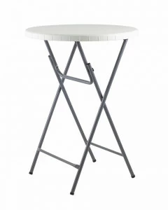 Стол обеденный круглый коктейльный белый "Кейт" STOOL GROUP  00-3958664 Белый