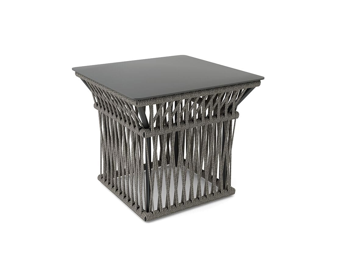 Квадратный алюминиевый журнальный столик Walters Longshore ARCH-00085876