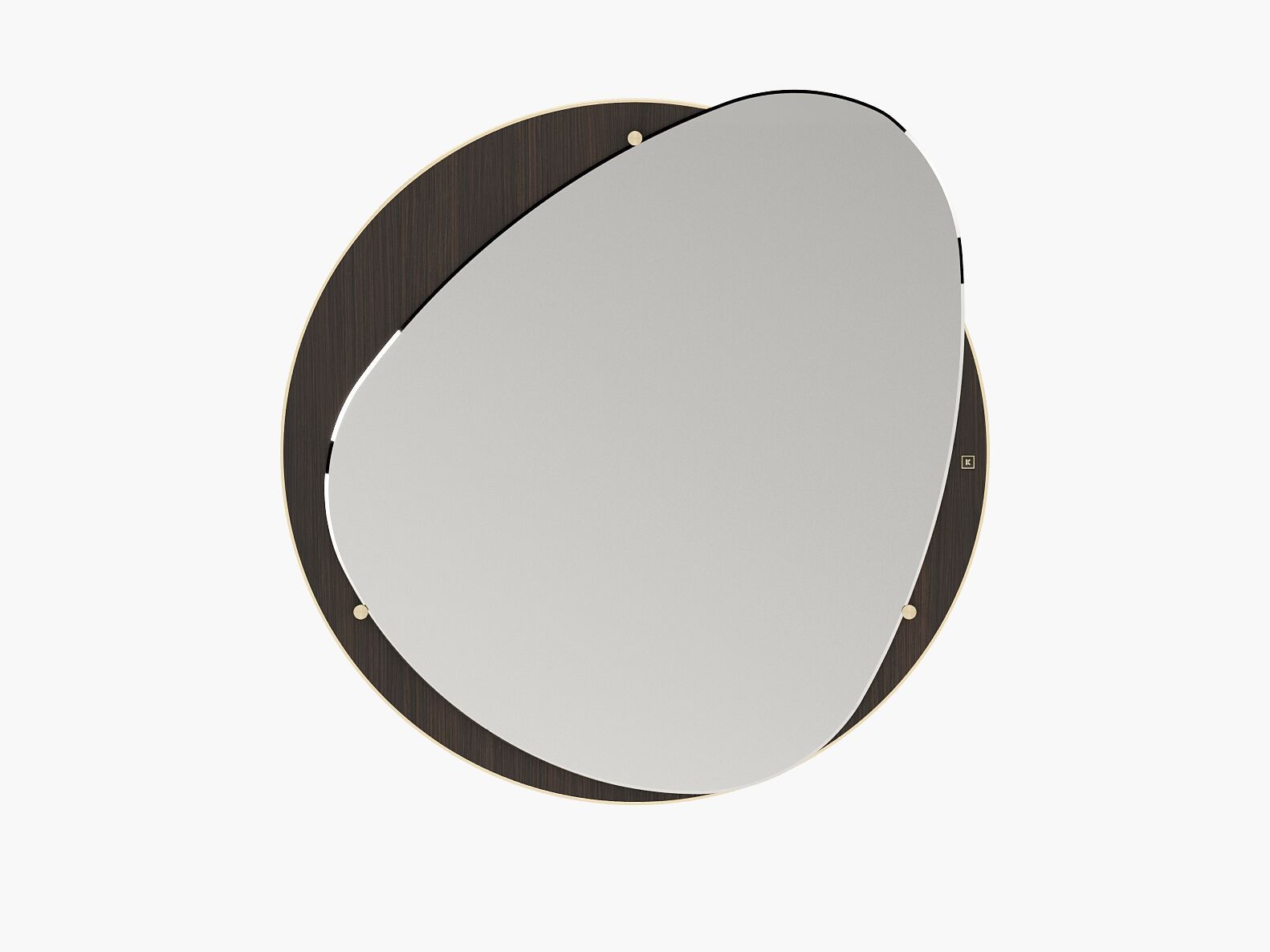 Настенное зеркало Laskasas холст ARCH-00040295