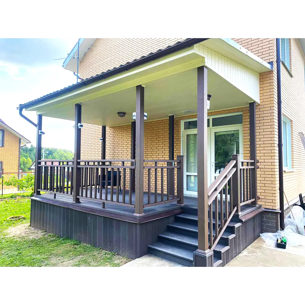 Профиль перил ДПК СМ Decking цвет мербау 45x90x3000 мм 84910046 STLM-2174929 CM  - Вид №3
