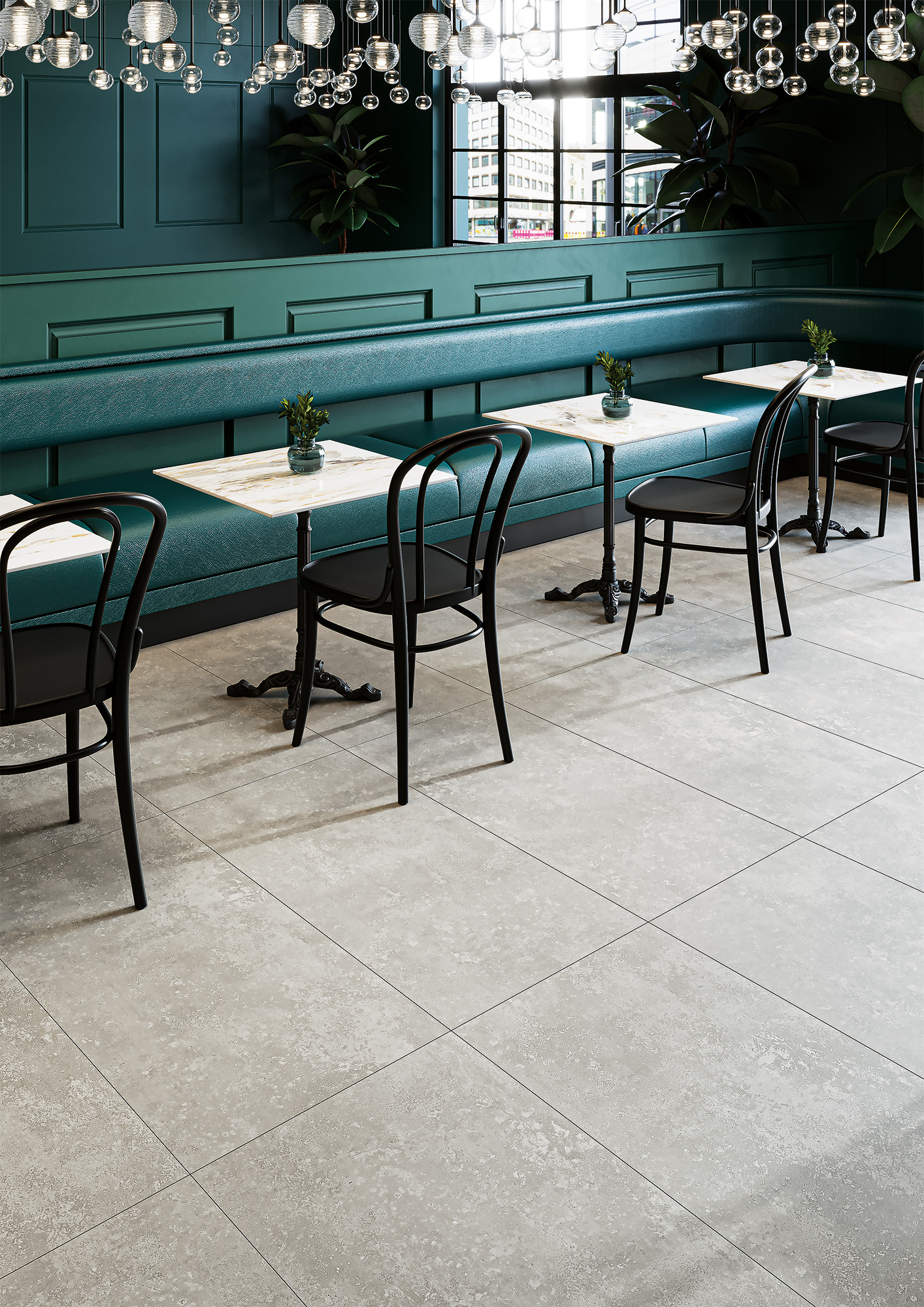 Керамогранит Staro Concreto: Элегантность бетона в вашем интерьере STP-ST133 INCOLOR - Вид №2