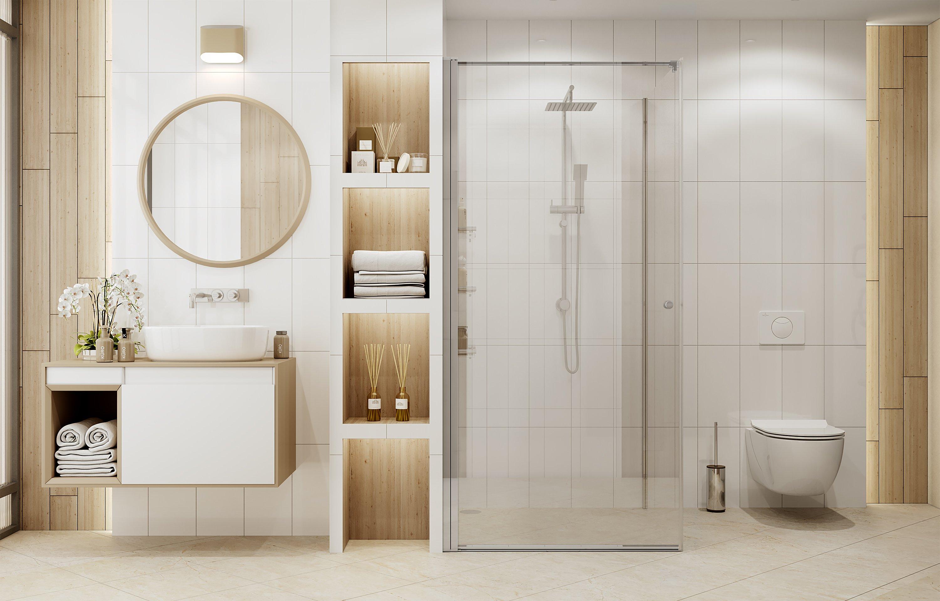 Душевое ограждение Ambassador Nord 13011104 (1000x1000x2000), 1 место - Вид №2