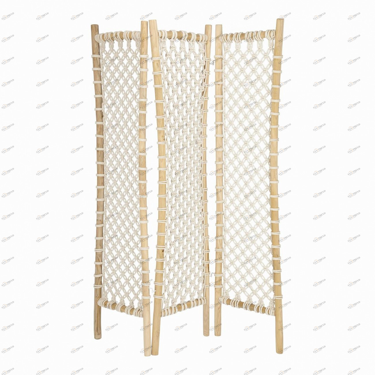 Ширма деревянная, тик Praxila от La Forma LA FORMA  00-3865010 Бежевый 