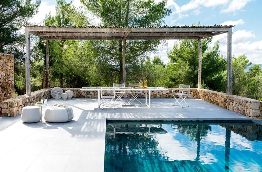 TRIBÙ Складной садовый стул с подлокотниками Regista 02018 - Вид №7