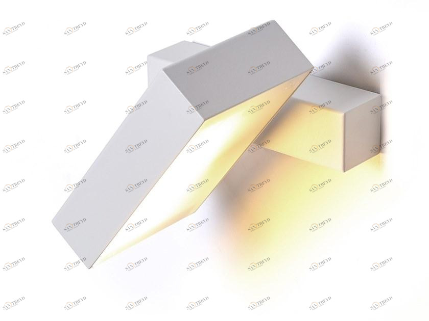 luxcambra Регулируемый светодиодный металлический настенный светильник  Dual_black_2362 