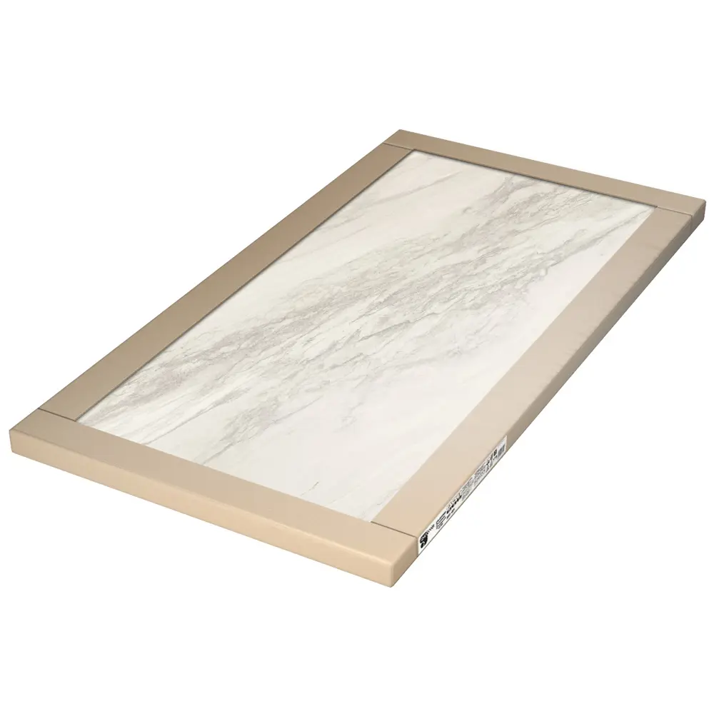 Столешница KONSENSA Стоун 120x80x3.8 см ДСП цвет бежевый ДСП Прямой угол STLM-2136723 - Вид №6