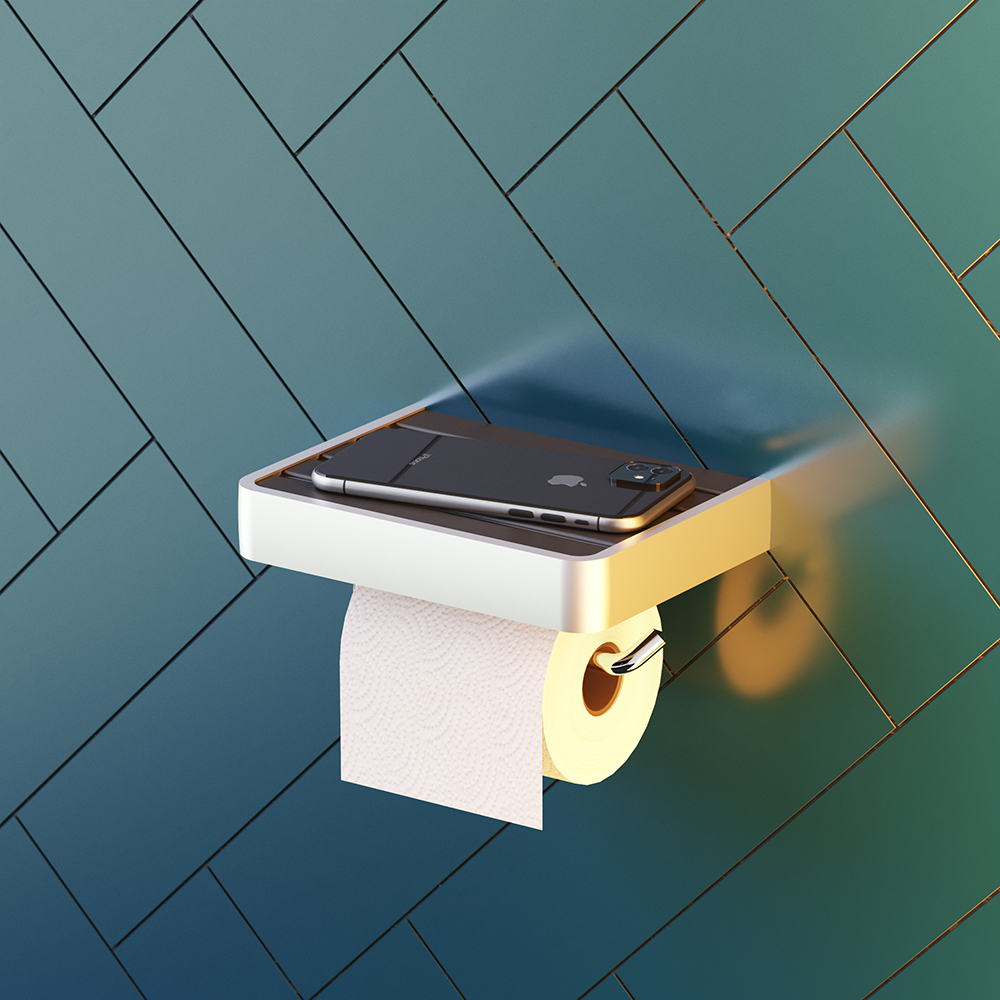 DA77341500 Держатель для туалетной бумаги Damixa Jupiter - Вид №2