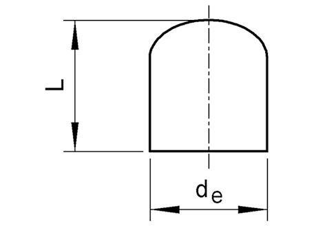 SANIT 03750000000 Заглушка, PE 100, SDR 17, долго  - Вид №1