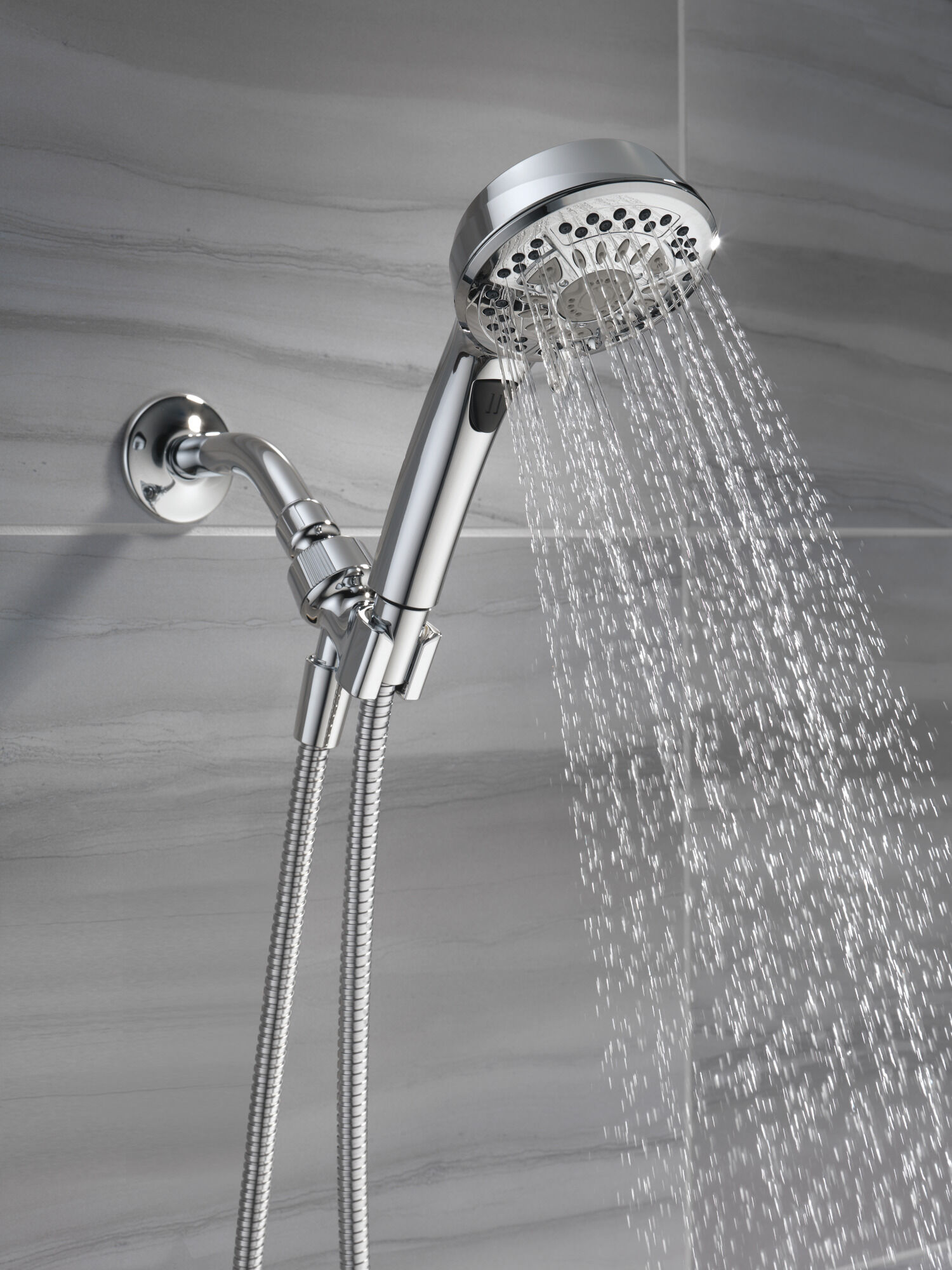 75601 7 Настройка ручного душа Delta Faucet Universal Showering Хром  - Вид №7