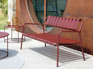 2-местный алюминиевый садовый диван