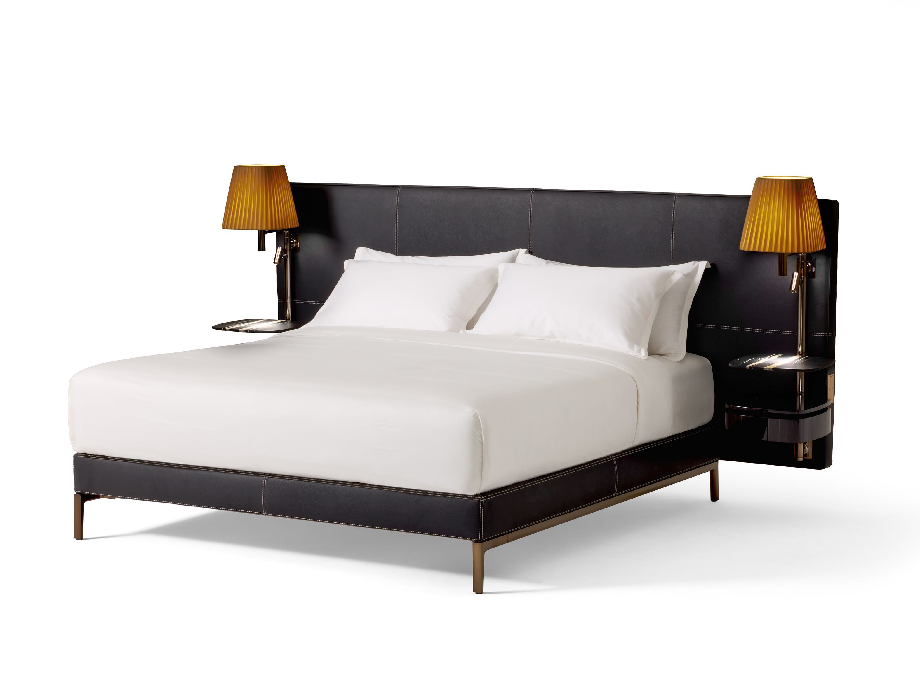 Кожаная двуспальная кровать CASSINA ARCH-00133789