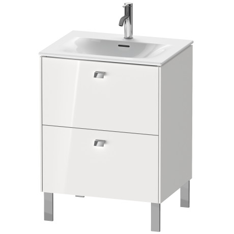 BR451009191 Тумбочка напольная Brioso #BR4510 620 x 479 мм Серо-коричневый декор Duravit - Вид №2