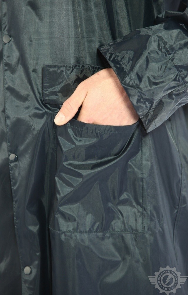 5041820 Плащ Альбатрос влагозащитный ЛАЙТ М синий  Непромокаемая спецодежда  размер L  - Вид №6