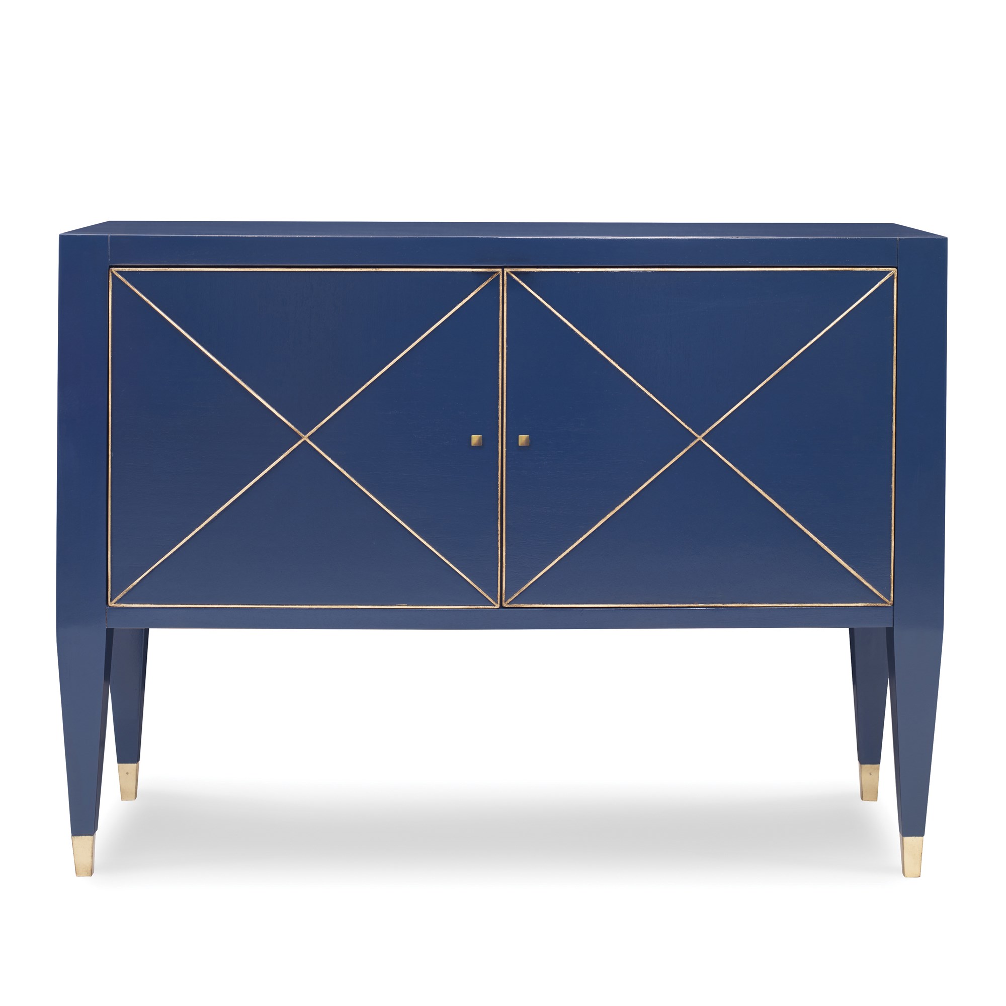 Шкафы 09209-820-021 Beaumont Cabinet - Cadet Blue w/ Gold St Ambella  - Вид №2