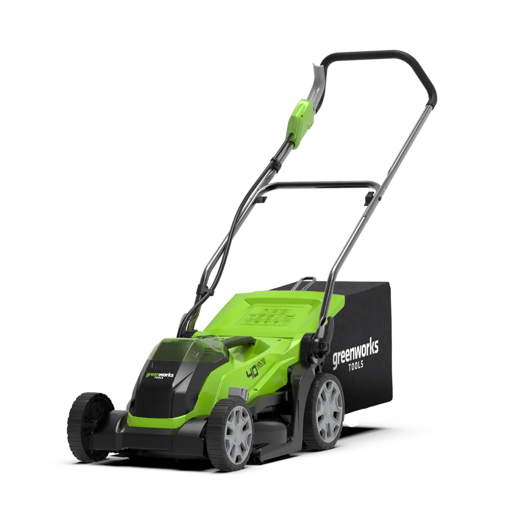 Газонокосилка аккумуляторная GreenWorks 2501907UA 40 В 35 см 1x2 Ач АКБ и ЗУ входит в комплект 80172924 STLM-2153947  - Вид №10