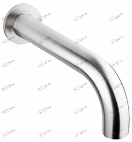 MINA Излив из нержавеющей стали для умывальника настенный Dimensione74 sun-id-1401529