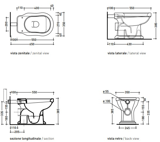 Крышка сиденье для унитаза Ceramica Flaminia Efi sun-id-1394801 - Вид №4
