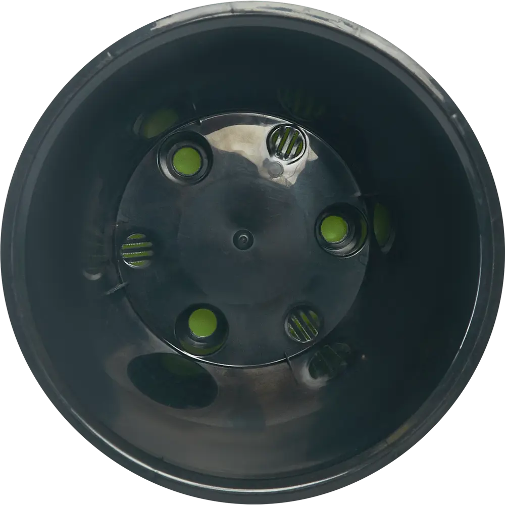 Горшок цветочный ø20 h18.3 см v4 л пластик зеленый HOMVER London STLM-2204361 - Вид №2