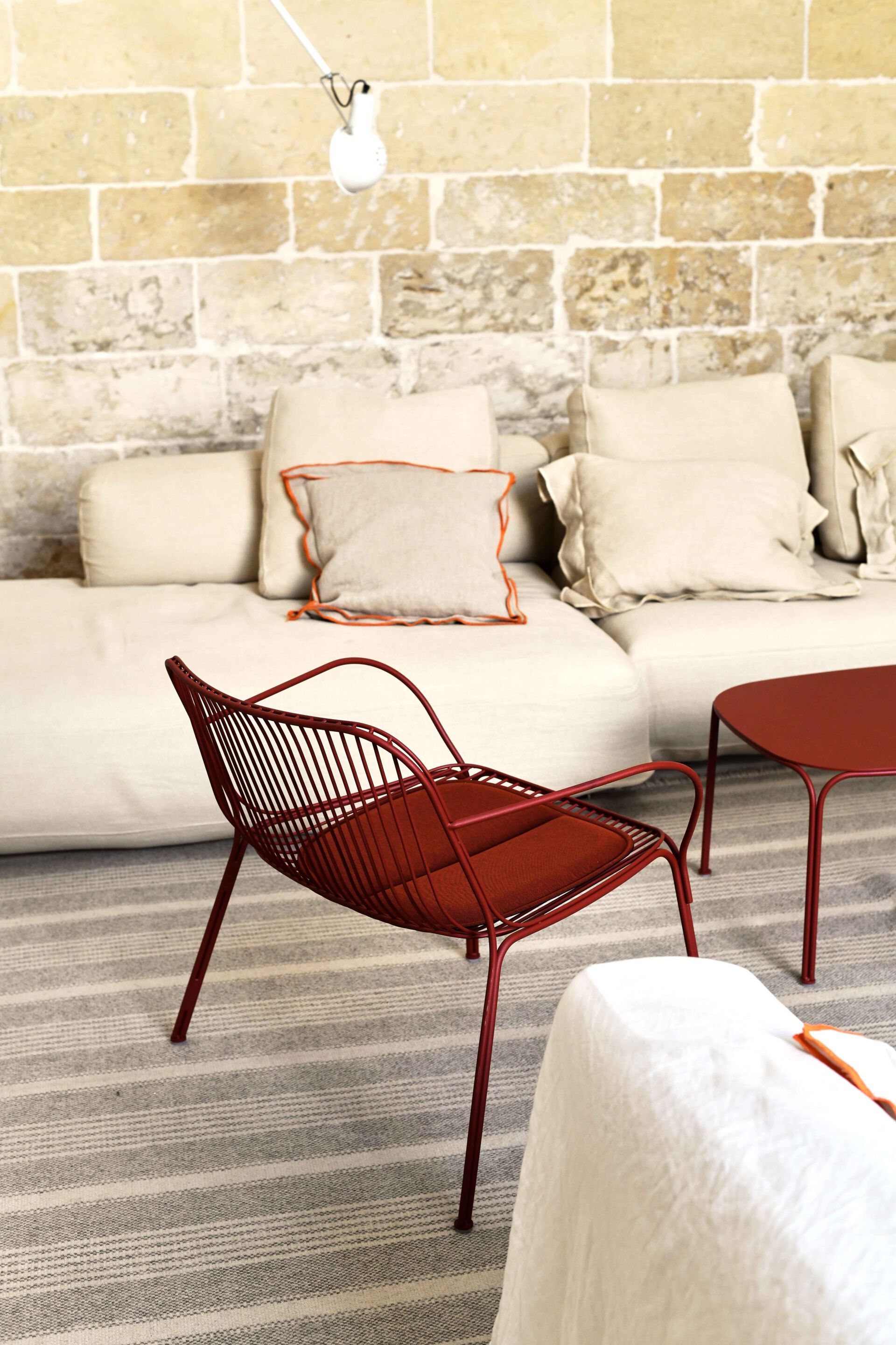 Садовое кресло из оцинкованной стали с подлокотниками Kartell Hiray ARCH-00023040 - Вид №2