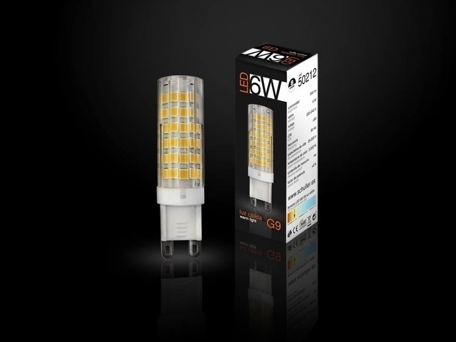 064072 Лампочка LED G9 3000K 6W Schuller 