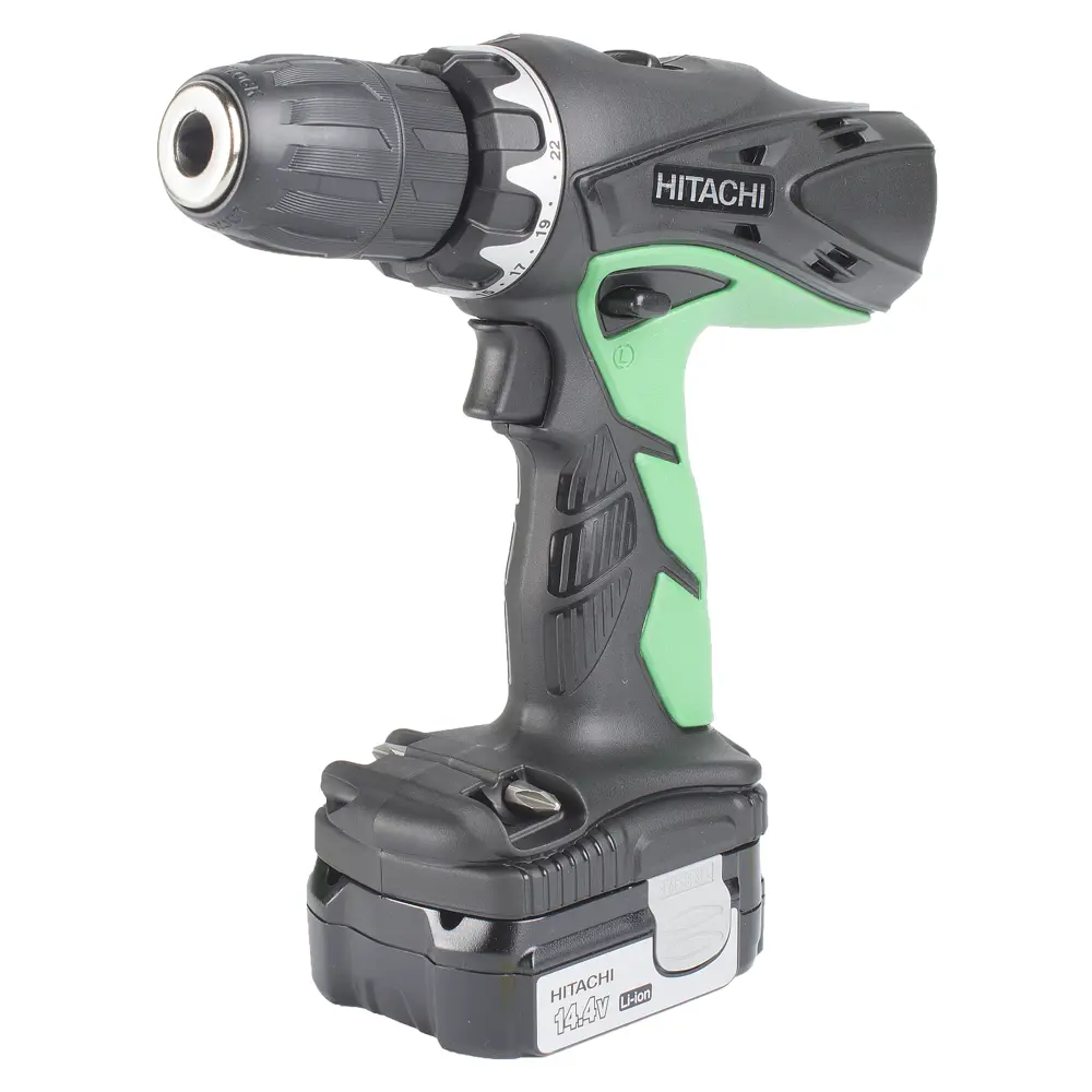 Шуруповерт Hitachi DS14DCL-RA, Li-ion 14,4 В, 1,5 Ач STLM-2036619