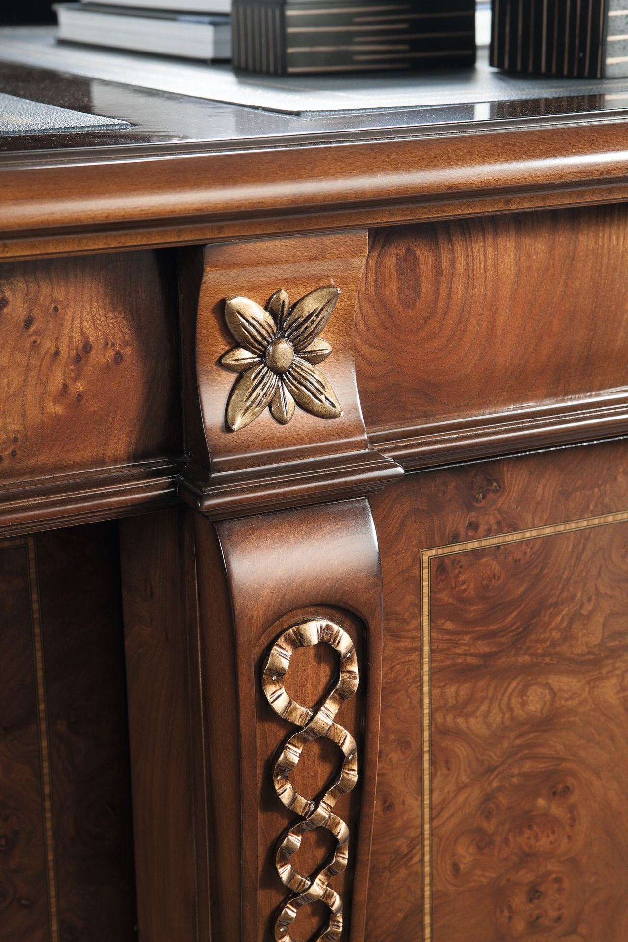 Деревянный прямоугольный стол с ящиками Hurtado Traditional ARCH-00048665 - Вид №2