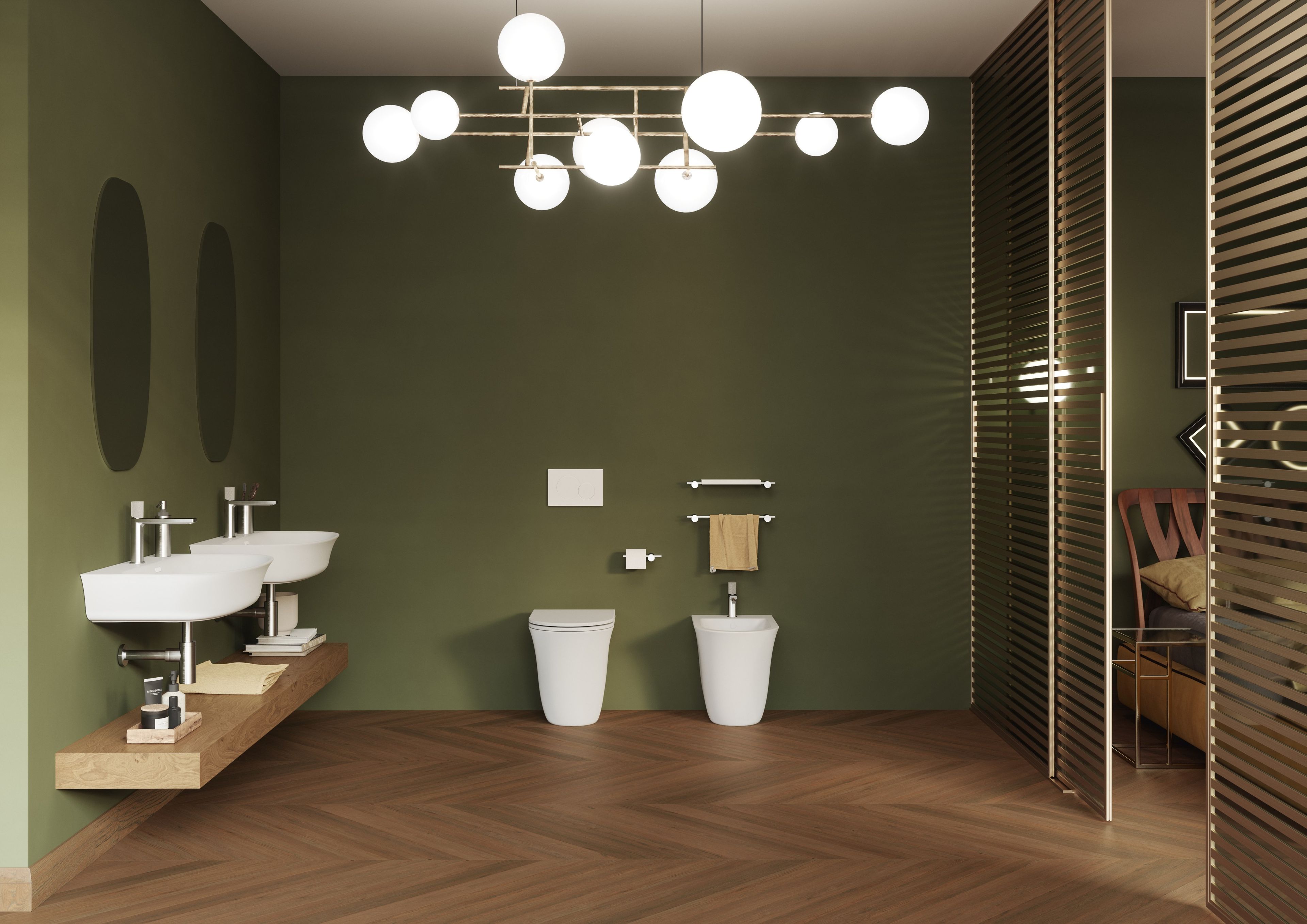 Керамическая подвесная раковина GSG Ceramic Design Flut ARCH-00062679 - Вид №5