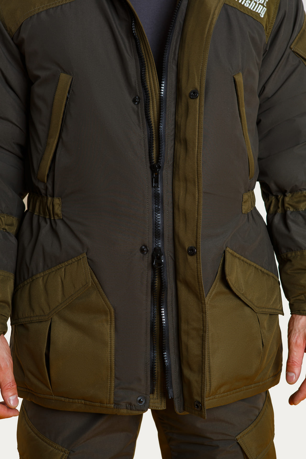 63938 Костюм  зимний хаки West Fishing  Зимняя спецодежда Santreyd  - Вид №14