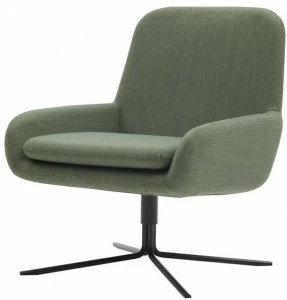 SOFTLINE Мягкое поворотное кресло с 4 спицами Coco