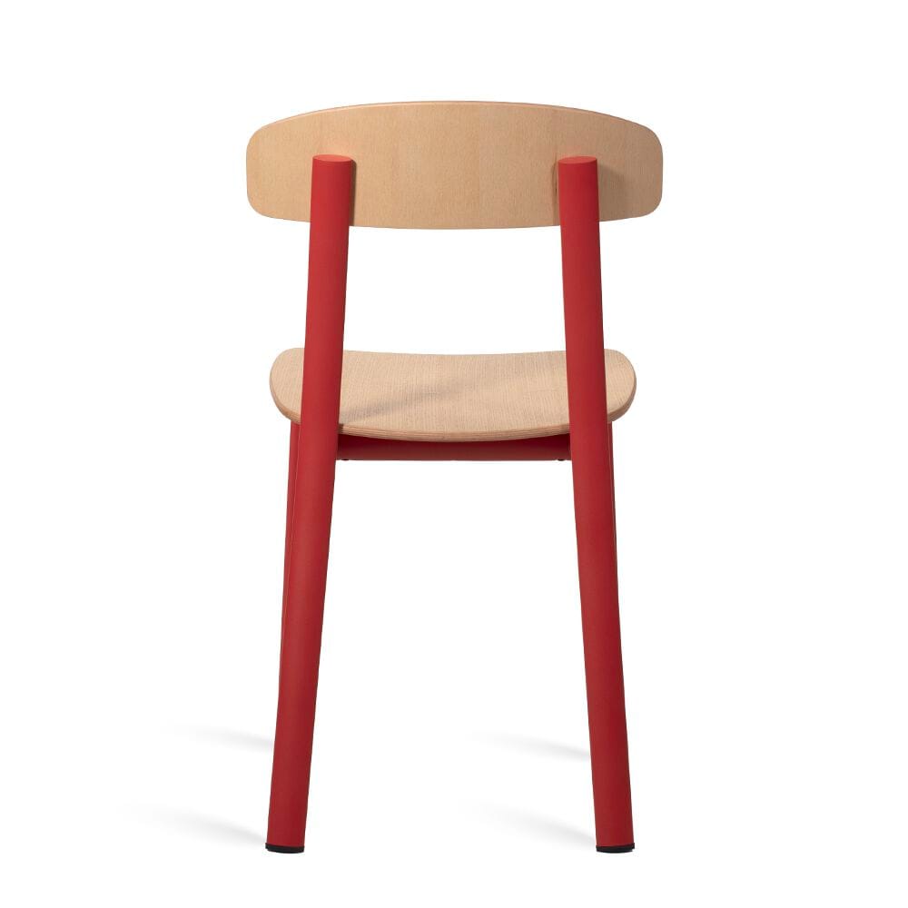 Стул из стали и дерева Infiniti Feluca ARCH-00022319 - Вид №3