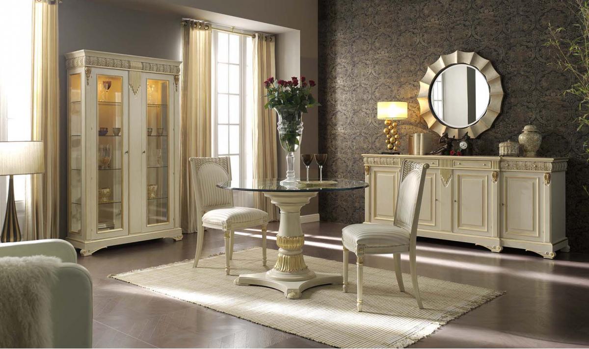 106700 Буфет 2-дверный DaVinci 10022 белый Llass DA VINCI Santreyd