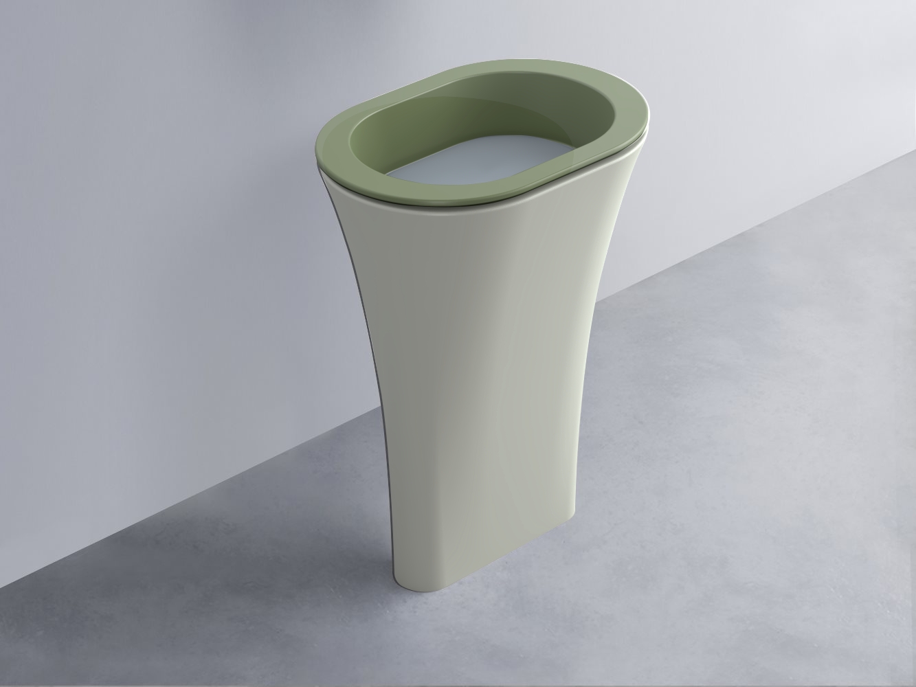 AMLA65-AG+AMPILO-BR+AMCOLO-PM Раковина Amedeo Ovale отдельностоящая cielo Enjoy + Amedeo Ceramica Cielo