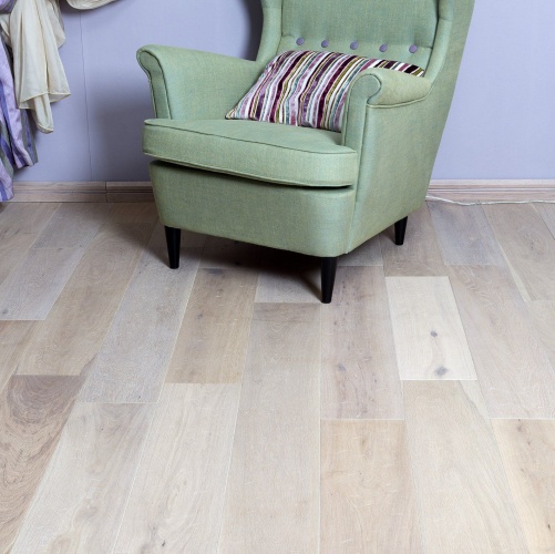 Инженерная доска Montblanc Дуб/Дуб Серебряный Дуб (Гладкая) 500-1800х180 мм 2600400103 - Вид №4